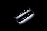 stainless steel door sill plates for Chevrolet Volt I 2010+ with Volt logo