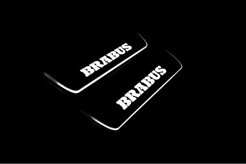 Mercedes-Benz E W213 2016+ Stainless Steel LED Door Sills – Brabus