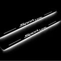 BMW X6 F16 2015-2019 LED Door Sills Illuminated Scuff Sport Line Logo Stainless Steel Entry Guards Door Sills decoinfabric