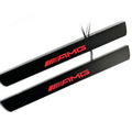 Mercedes GLA X156 2014–2019 Illuminated Matte Sill Plates with logo AMG Mercedes Led Door Sills PRO opdesign