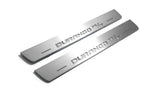 Dodge Durango III 2011+ LED door sill plates with Durango R/T logo