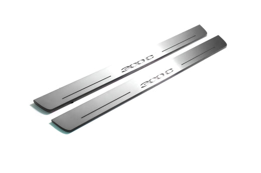 Chrysler 300 Sedan LD 2011–2023 — Stainless Steel LED Door Sills — 300C Logo