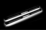 Mazda 6 II 2008+ door sill plates in stainless steel with Mazda 6 logo