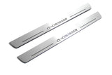 LED door sill plates for Citroen C-Crosser 2007+ with C-Crosser logo