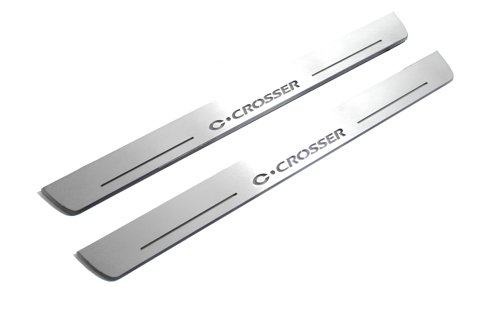 LED door sill plates for Citroen C-Crosser 2007+ with C-Crosser logo
