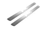 Honda Accord IIX 2008+ door sill plates in stainless steel with Accord logo