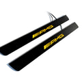 Mercedes GL X166 2012-2015 Illuminated Matte Sill Plates with logo AMG Mercedes Led Door Sills PRO opdesign