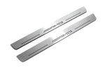 LED door sill plates Mercedes A W177 2018+ stainless steel with AMG logo