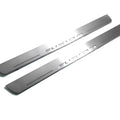 Illuminated LED Door Sill Tread Plates Ford Fusion II 2012-2020 With Fusion Logo Ford Led Door Sills opdesign