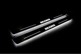 stainless steel door sill plates for Mercedes CLS II (C218) 2010+ with Brabus logo