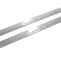 Illuminated LED Door Sill Tread Plates Lexus IS III 2013-2020 With Lexus Logo Lexus Led Door Sills opdesign