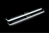 stainless steel door sill plates for Fiat 500 2007+ with 500 logo