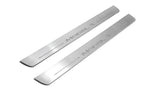 LED door sill plates stainless steel Tesla Model 3 2017+ with Model 3 logo