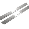 Illuminated LED Door Sill Tread Plates Mitsubishi ASX I 2010-2023 With ASX Logo Mitsubishi Led Door Sills opdesign