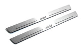 stainless steel LED door sill plates for Peugeot 4007 2007+ with 4007 logo