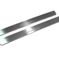 Illuminated LED Door Sill Tread Plates Toyota Camry V50 2012-2018 With Camry Logo Toyota Led Door Sills opdesign