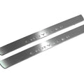 Illuminated LED Door Sill Tread Plates Chrysler 300C II 2011-2023 With Chrysler Logo Chrysler Led Door Sills opdesign
