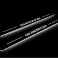 Mercedes G-Class W464 2018+ LED Door Sills Illuminated Scuff Geländewagen Logo Stainless Steel Entry Guards Door Sills Decoin