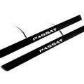 Volkswagen Passat B8 2015-2023 Illuminated Matte Sill Plates with logo Passat Volkswagen Led Door Sills PRO opdesign