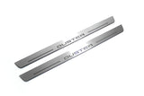 Dacia Duster I 2010+ LED door sill plates with Duster logo