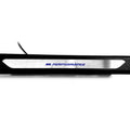 BMW X5 G05 LED Door Sills 2019+ Illuminated Stainless Steel Entry Guards with OEM ///M Performance Logo