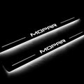 Dodge Durango III 2011+ LED Door Sills Illuminated Scuff MOPAR Logo (Type 2) Stainless Steel Entry Guards Door Sills Decoin