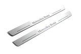 LED door sill plates for Mercedes CLS II (C218) 2010+ with Mercedes-Benz logo