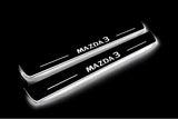Mazda 3 IV 2019+ Stainless Steel LED Door Sills – Mazda 3 Logo