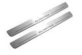 Hyundai Elantra V (MD) 2011+ LED door sill plates with Elantra logo