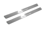 stainless steel LED door sill plates with Hyundai Sonata VII (LF) 2014+ with Sonata logo