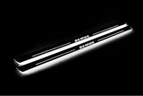 LED door sill plates for Dodge Challenger 2008+ with DEMON logo