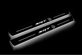 stainless steel door sill plates for Dodge Charger LD 2023+ with SRT Hellcat logo
