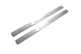 LED door sill plates stainless steel Mercedes E W124 1985+ with Mercedes-Benz logo