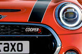 Mini Cooper S Type 1 LED grille badge on a Mini grille