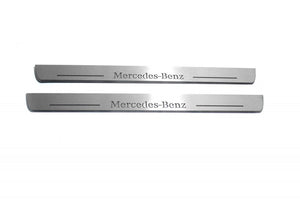 Mercedes-Benz GLE I W166 2015-2019 Stainless Steel LED Door Sills – Mercedes-Benz