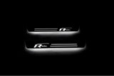 LED door sill plates Volkswagen Passat B6 2005+ stainless steel with R-Line logo