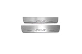 Mazda CX-5 I 2012+ LED door sill plates stainless steel with CX-5 logo