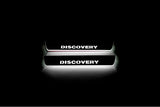 stainless steel door sill plates for Land Rover Discovery III 2004+ with Discovery logo