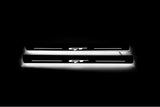 KIA ProCeed III 2018+ LED door sill plates in stainless steel with GT logo