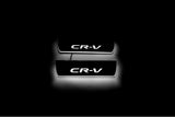 LED door sill plates Honda CR-V V 2017+ stainless steel with CR-V logo