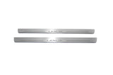 Lexus ES VI XV60 2012+ stainless steel LED door sill plates with Lexus logo