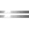 Illuminated LED Door Sill Tread Plates BMW 5 F10 2009-2017 With M Perfomance Logo BMW Led Door Sills decoinfabric