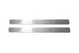 BMW 5 G60 2023+ LED door sill plates stainless steel with M Performance logo
