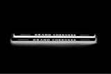 stainless steel door sill plates for Jeep Grand Cherokee III WK2 2005+ with Grand Cherokee logo