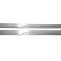 Illuminated LED Door Sill Tread Plates Opel Vectra C 2002-2008 With Vectra Logo Opel Led Door Sills opdesign
