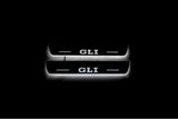 Volkswagen Jetta VI 2010+ LED door sill plates with GLI logo