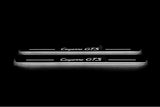 Porsche Cayenne Coupe E3 Stainless LED Door Sills – Cayenne GTS Logo