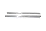 stainless steel door sill plates for Toyota LC 200 2007+ with Land Cruiser logo