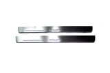 Honda Pilot II 2008+ LED door sill plates stainless steel with Pilot logo