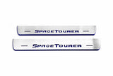Citroen SpaceTourer 2016–Present — Stainless Steel LED Door Sills — SpaceTourer Logo